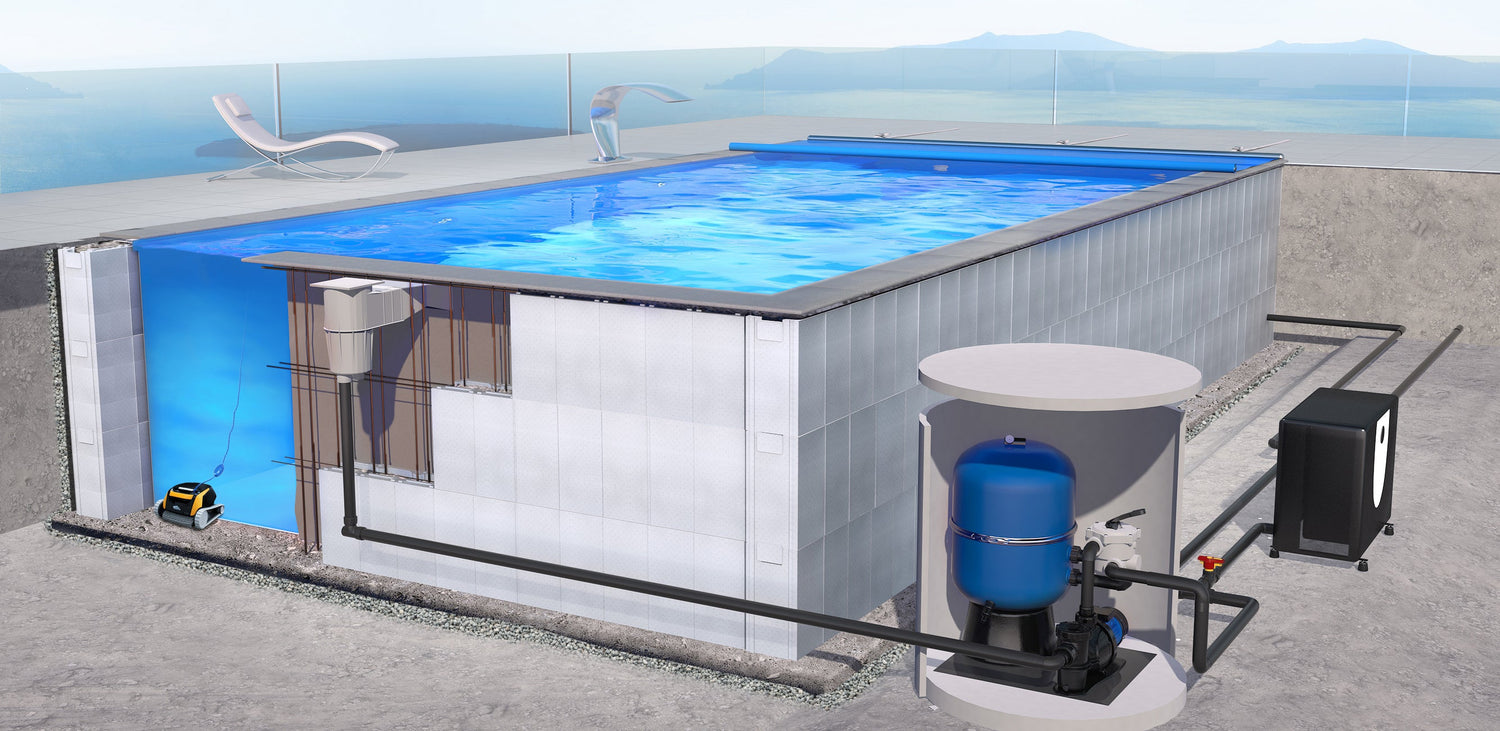 DIY Styroporpool Sets