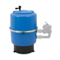 Sandfilterkessel Trend Side Plus Ø 600 mm | ohne Ventil | Himmelblau