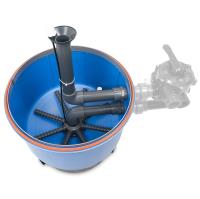 Sandfilterkessel Trend Side Plus Ø 500 mm | ohne Ventil | Himmelblau