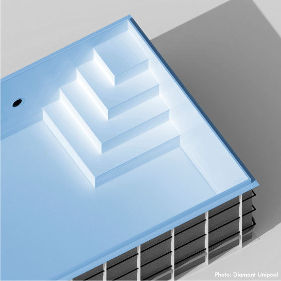 Ecktreppe Quadrat