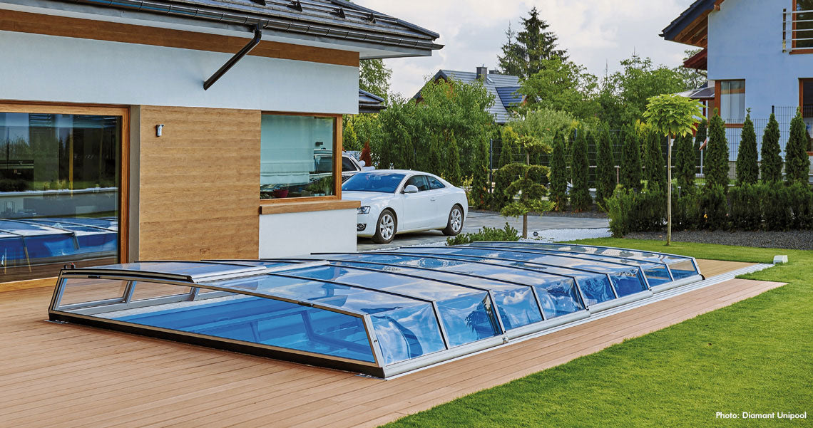 Poolüberdachung Classic Compact