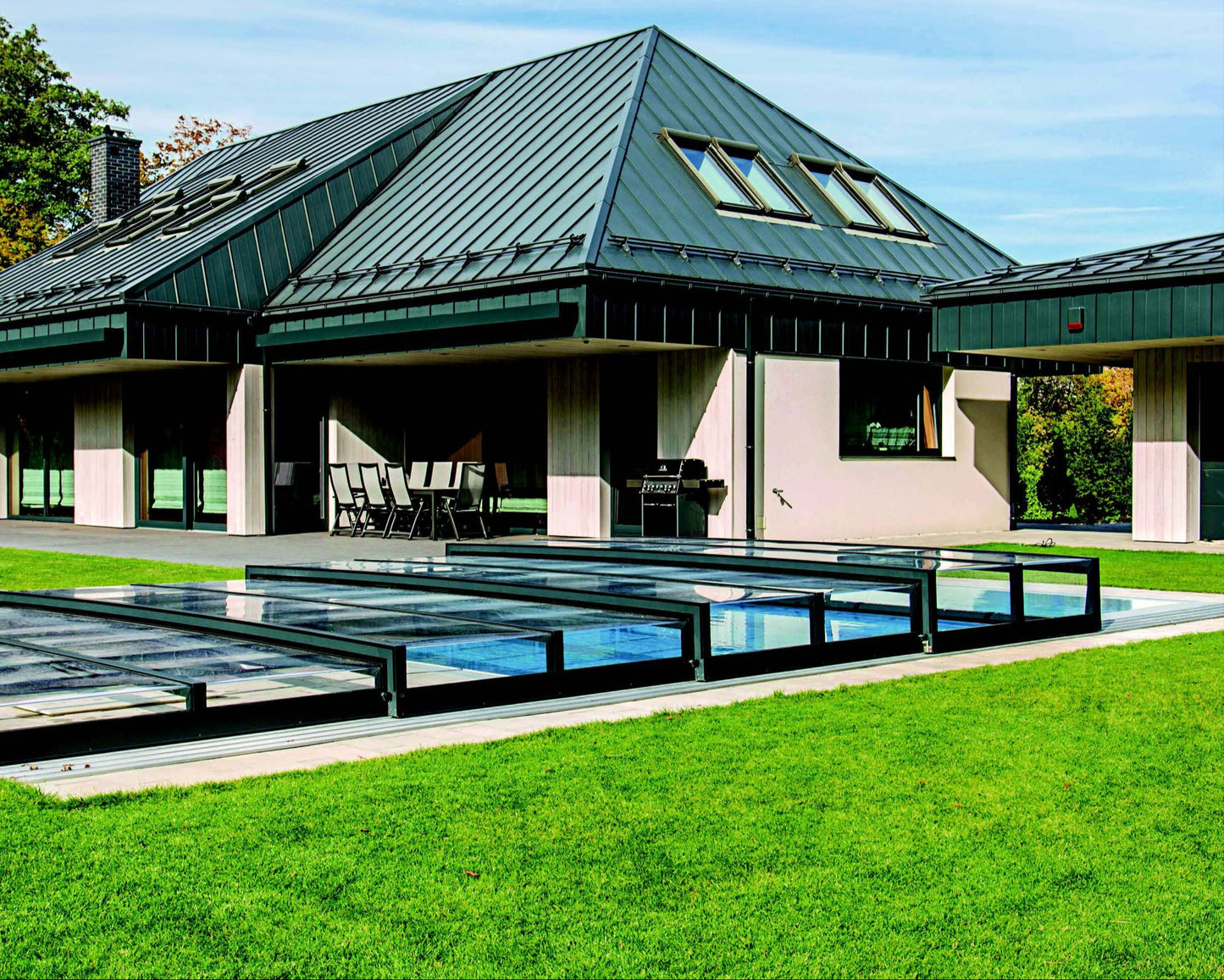 Poolüberdachung Exklusiv