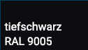 tiefschwarz RAL 9005