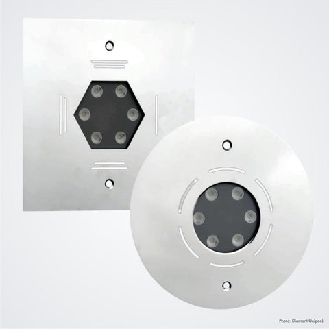 Behncke Eva LED A6 Mono Weiß - eckig, 20W