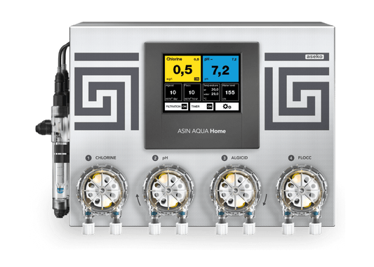 Midas Chlor Technikpaket | MIDA.Sin Pro ph/Redox | MIDA.APOLLO GFK Filterbehälter 560mm | InverHero frequenzgesteuerte Filterpumpe | 230 V | inkl. WiFi-Modul | verrohrt und verkabelt