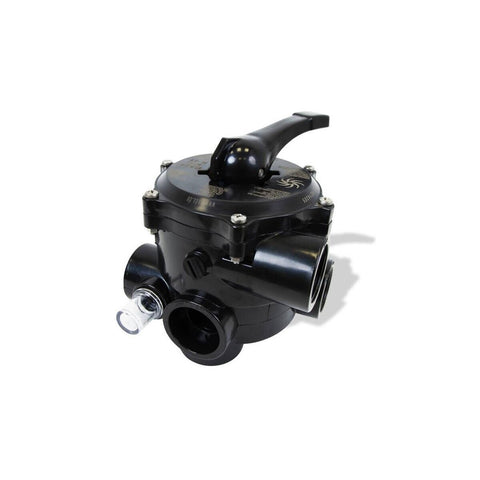 Peraplas 6 Wege Side Mount Rückspülventil Ocean V6 ND SM10 | Schwarz